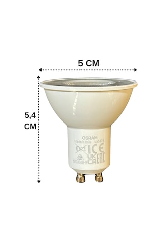 Osram 4.5w 50w 4000k Günışığı Gu10 Duylu Par16 Led Spot 10 Adet