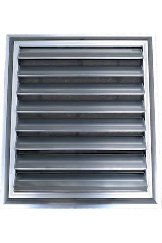 Banyo Havalandırma Parlak Krom Alüminyum Telli Menfez, Panjur ! (309028900)