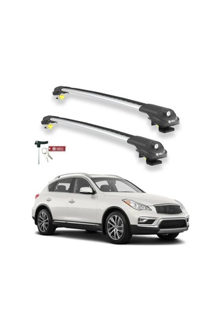 Turtle Infiniti Qx50 J50 2014-2017 Ara Atkı Air1 Gri