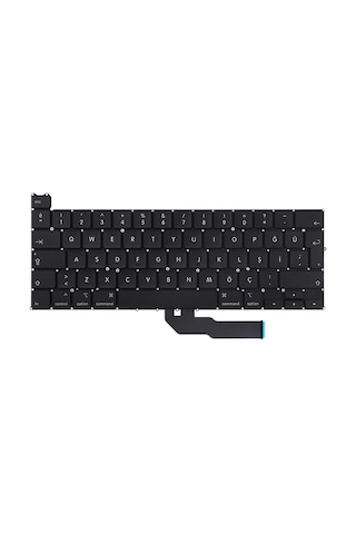 Apple Uyumlu MacBook Pro 13" 2020 A2251 Klavyekeyboard Tr Q Büyük Enter