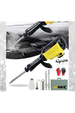 Stilmax TRQ19 4500 W 58 Joule Pro Kırıcı + Yassı Sivri Uç