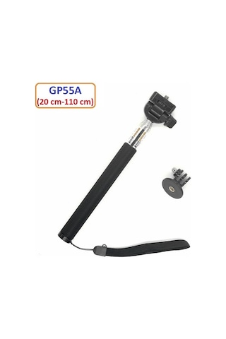 110cm Vidalı Monopod Kafa Bandı Göğüs Kemeri 5 Parça Aksesuar Set