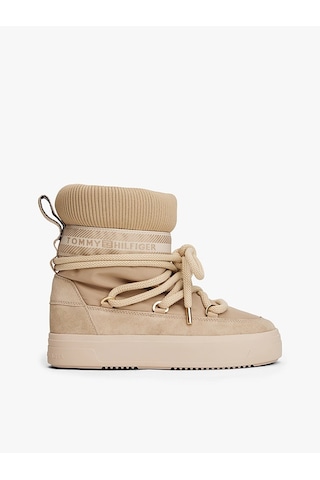 Tommy Hilfiger Kadın Bot Fw0fw08998acc Bej