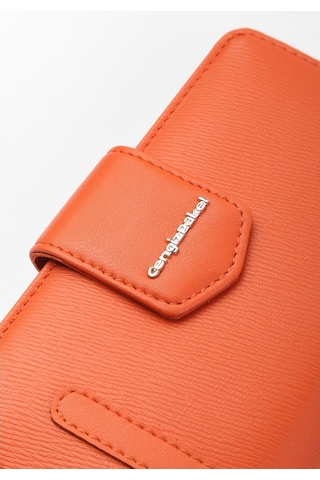 Cengiz Pakel Kadın Orta Boy Cüzdan 65256M Kiremit- Kiremit