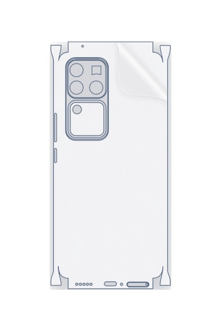 Vıvo V30 Pro Uyumlu Fullbody Arka Kaplama Hidrojel Koruyucu Film 73321374