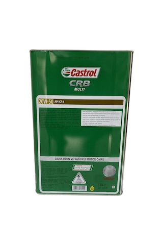 Castrol Crb Multi 20W-50 Apı CF-4 Motor Yağı 18 L