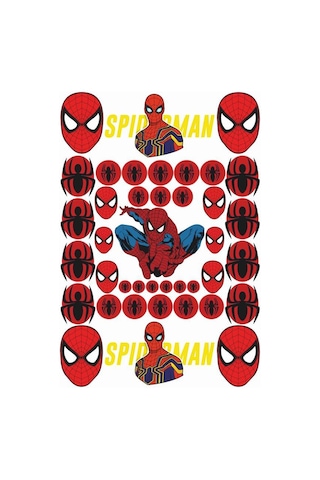 Spiderman Sticker Seti Spiderman Sticker Seti