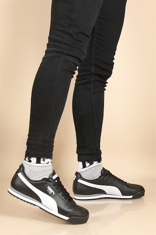 Puma Roma Basic Erkek Siyah Spor Ayakkabı 353572 11 Siyah