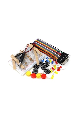 Elektronik Başlangıç Seti Arduino Starter Kit Breadboard Led