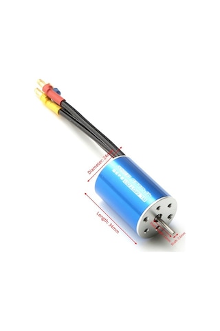 Didadodo Hsp Wltoys 1/16-1/18 Rc Araçlar İçin 4500kv Fırçasız Motor - 60000 Rpm, Daha Yüksek Güç