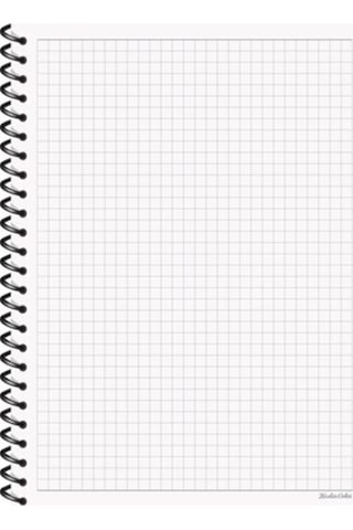 Hepsi De Beni Bulur Yazılı A4 Kareli Defter