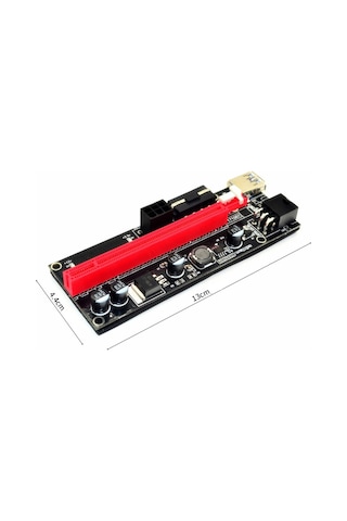 Riser V009S Yükseltici Pcı-Express X1 To X16 Mining Ethe