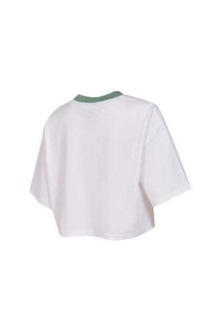 New Balance Lifestyle Women Tshirt Beyaz