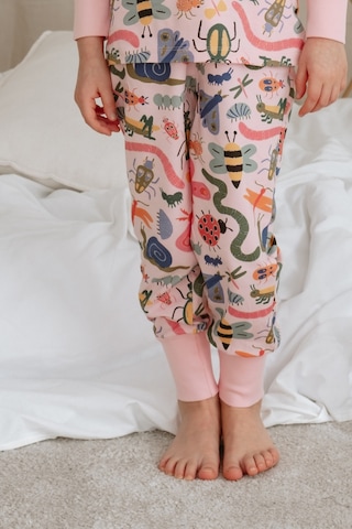 Oh La La Koala Renkli Böcek Desenli Pijama Alt Pembe