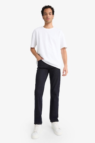 Defacto Sergio Regular Fit Normal Kalıp Normal Bel Boru Paça Jean Pantolon F4618ax25aunm34 Mavi