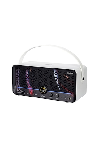 Mooer F40ilı/wsr Future Şarjlı 40w Stereo Akıllı Gitar Amfisi White Stellar Ring