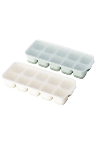 Ikea 20 Cm Spjutrocka 2 Adet Renkli Kapaklı Buz Kalıbı Plastik Çok Renkli
