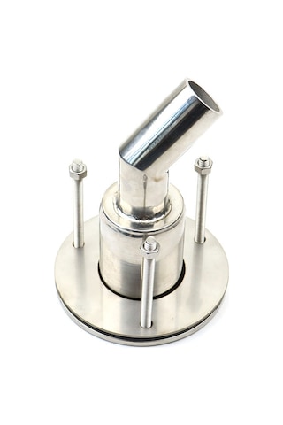 Monyee 316 Paslanmaz Çelik Deniz Ve Karavan Dizel Park Heaterı Eşzamanlı Ekzos Borusu 22mm Dirsekli Uç