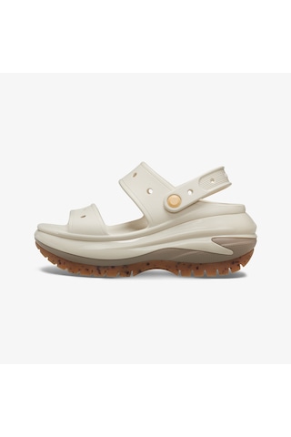 Crocs Mega Crush Kadın Bej Sandalet 207989 Bej