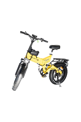 T-bike Robust-x8 250w Katlanabilir Elektrikli Bisiklet Sarı Sarı