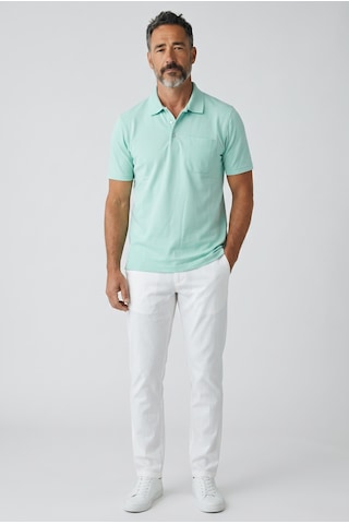 Erkek Yakalı Cepli Lacoste Kumaş Mint Yeşili Tshirt