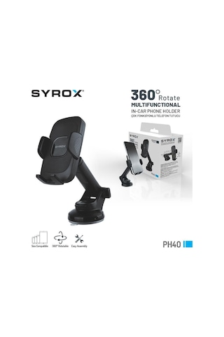 Syrox Ph40 Araç İçi Telefon Tutucu