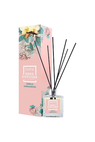 İxora Red Diffuser Vanilla Sandalwood Oda Kokusu