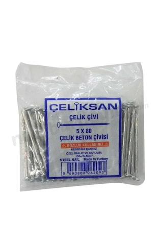 Çeliksan Çelik Çivi Beyaz 5x80 100 Lü Paket 5x80