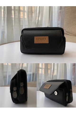 Uwe Bag Telefon Ve Cüzdan İçin Bel Tipi Kılıf Çanta 274760252 Siyah