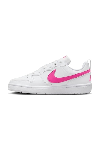 Nike Court Borough Low Recraft Beyaz Pembe Unisex Sneaker Dv5456-113 Beyaz