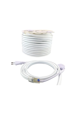 Ayt Powermaster 9x16 Hortum Led 100 Metre Mavi 220 Volt 1 Metrede Kesilebilir Dış Cephe Şerit Led Aydınlatma