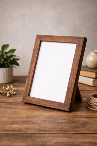 Caddehediye Kırılmaz Pvc Masaüstü Ahşap Fotoğraf Poster Çerçevesi / 10 15 13 18 15 21 21 30 / 3