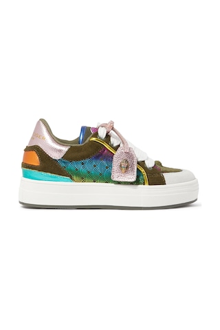 Kurt Geiger Çocuklar Için Güzel Tasarımlı Sneaker Açık Yeşil