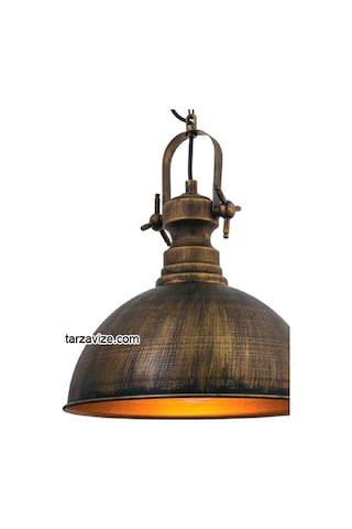 Tarzavize Trt13 Dekoratif Eskitme Retro Sarkıt Avize