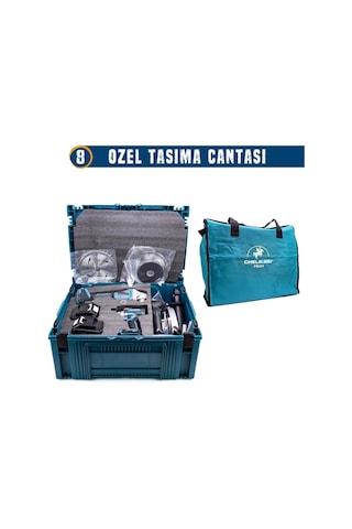 Chelikbei EEA378 Akülü 7'li Set