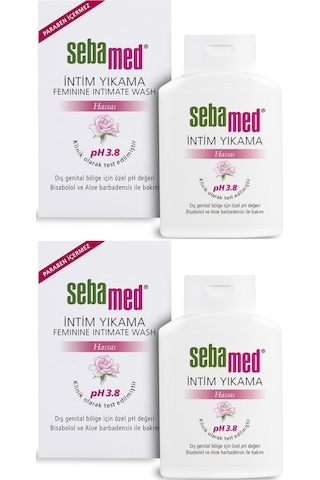 Sebamed İntim Likit 200ml Genital Bölge Temizleyici 2 Li Set