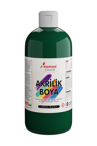 Koyu Yeşil Akrilik Boya 500gr