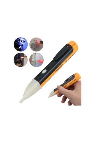 Temassız Faz Kontrol Kalemi Elektrik Kaçak Akım Kalemi Sesli N11.152