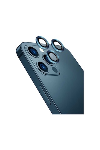 WIWU Apple Uyumlu iPhone 12 Pro Max Wiwu Lens Guard Wiwu Kamera Lens Koruyucu ZORE-218848 Colorful