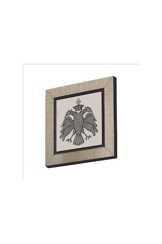 Bizans Kartal Logosu Baskılı Mdf Magnet 7x7 76