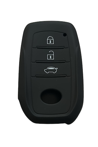 Autohan Keys Toyota C-hr, Camry, Corolla Cross, Prius, Prado, Rav4, Hilux İle Uyumlu Silikon Anahtar Kılıfı