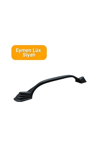 50 Adet Eymen Lüks Siyah Metal Mobilya Kulpu 160mm - 192mm Siyah