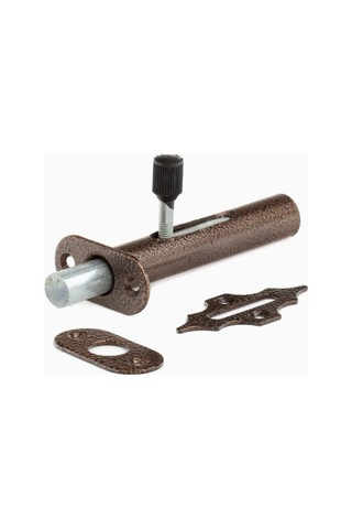 Delga Yuvarlak Sürgü Kaideli, Bakır Kapı Sürgüsü Yuvarlatılmış. 365991838