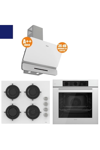 Ferre Fryart Serisi XE63CB + CS206-FA + D081-SA Silenart Ankastre Set