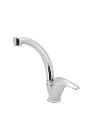 Gms Narin Mix Kuğu Lavabo Musluk Bataryası Çift Su Girişli Nrn101