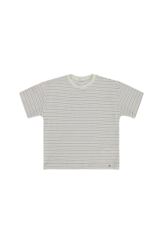 Civil Boys Jakar Çizgili 6-9 Yaş Tişört - Kahve