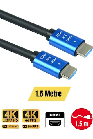 Miaxtreme Ultra Hdtv 4k Yüksek Hızlı Hdmı Kablo 4k 60hz, 2160p, Hdr 2.0v 18gbs Hdmı Kablo