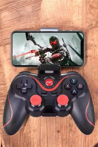 Mey İthalat Android Uyumlu Gamepad X3 Game Stick Oyun Kolu Bluetooth Bağlantılı 31824221