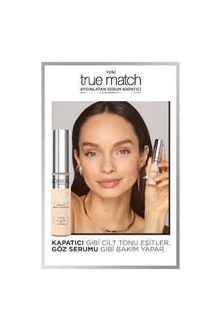 L'Oréal Paris True Match Aydınlatan Serum Kapatıcı - 1N 11 ML