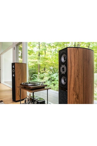 Jamo D 590 Special Edition Walnut Ceviz Kule Tipi Hoparlör Çift ı